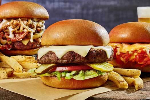 a classic cheeseburger from millers ale house