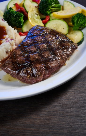 6 oz flat iron steak