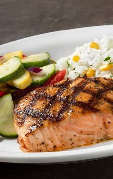 Atlantic salmon millers ale house