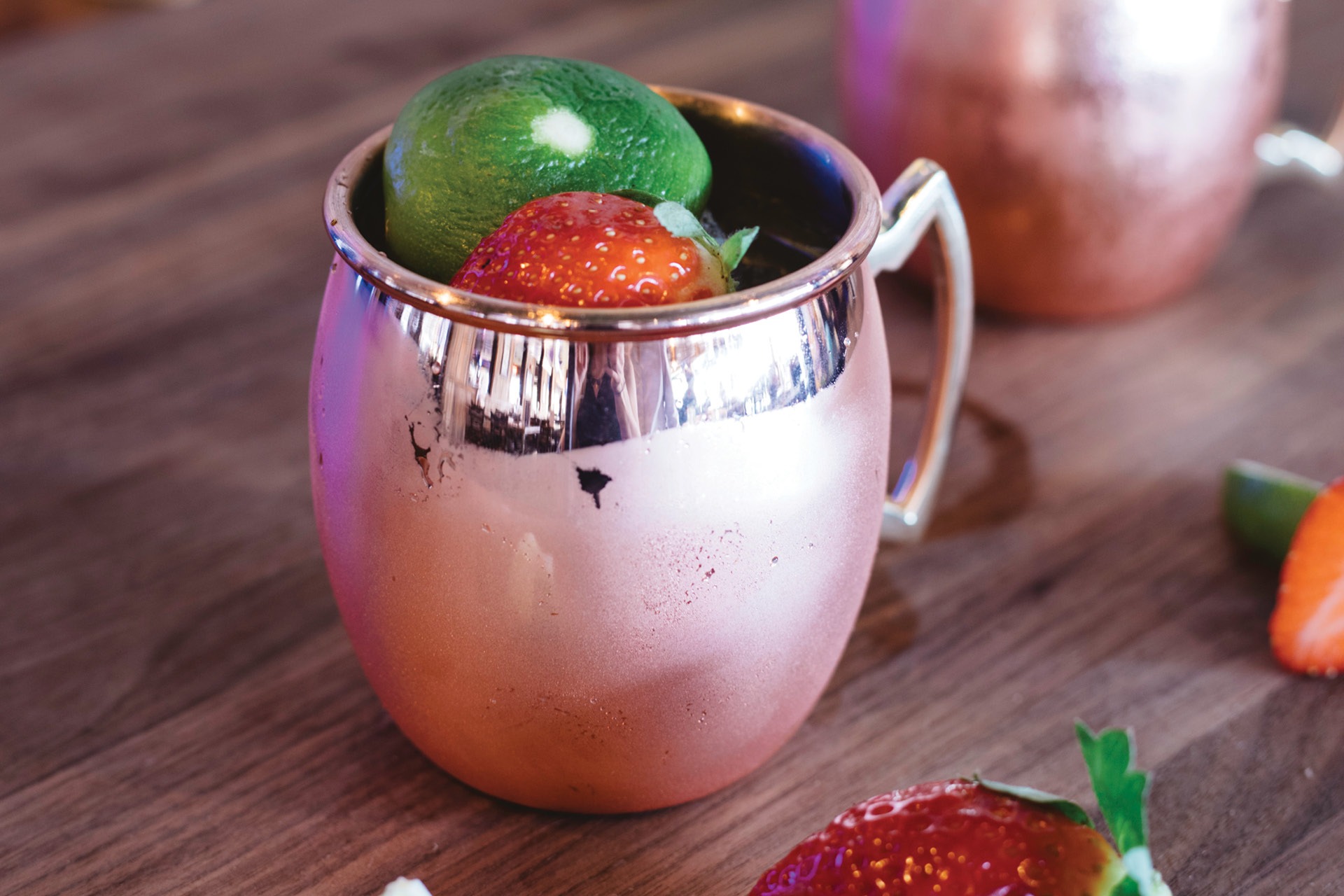 Miller's Ale House: Strawberry Mule